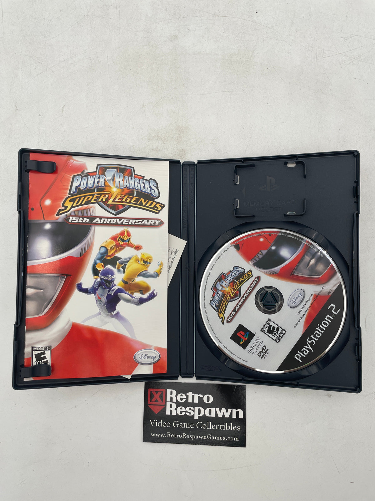Power Rangers Super Legends - Playstation 2 (Complete)