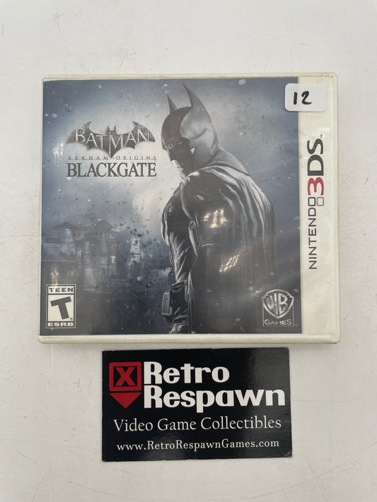 Batman: Arkham Origins Blackgate - Nintendo 3DS (Complete)