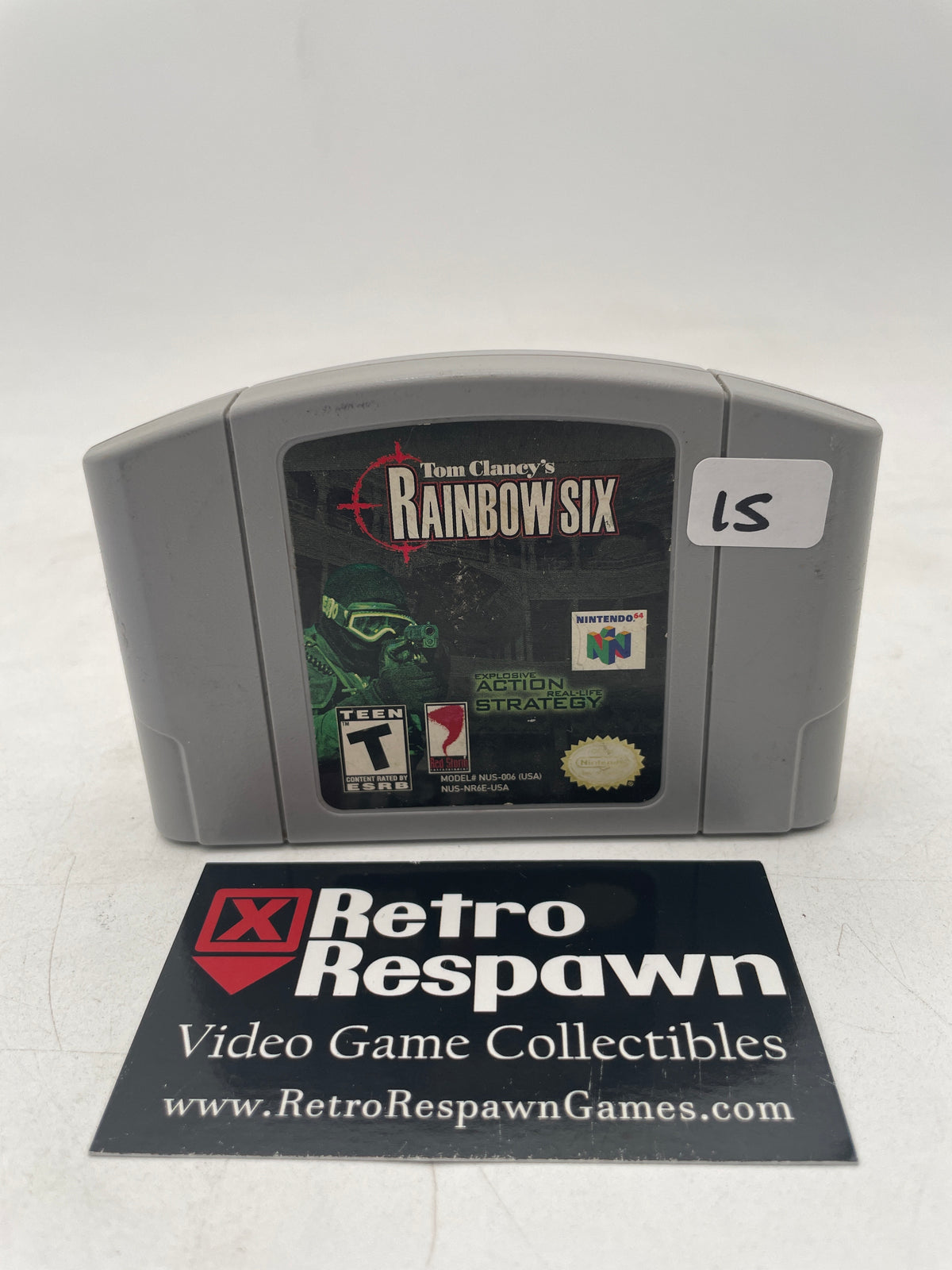 Rainbow Six [Gray Cart] - Nintendo 64 (Game Only)