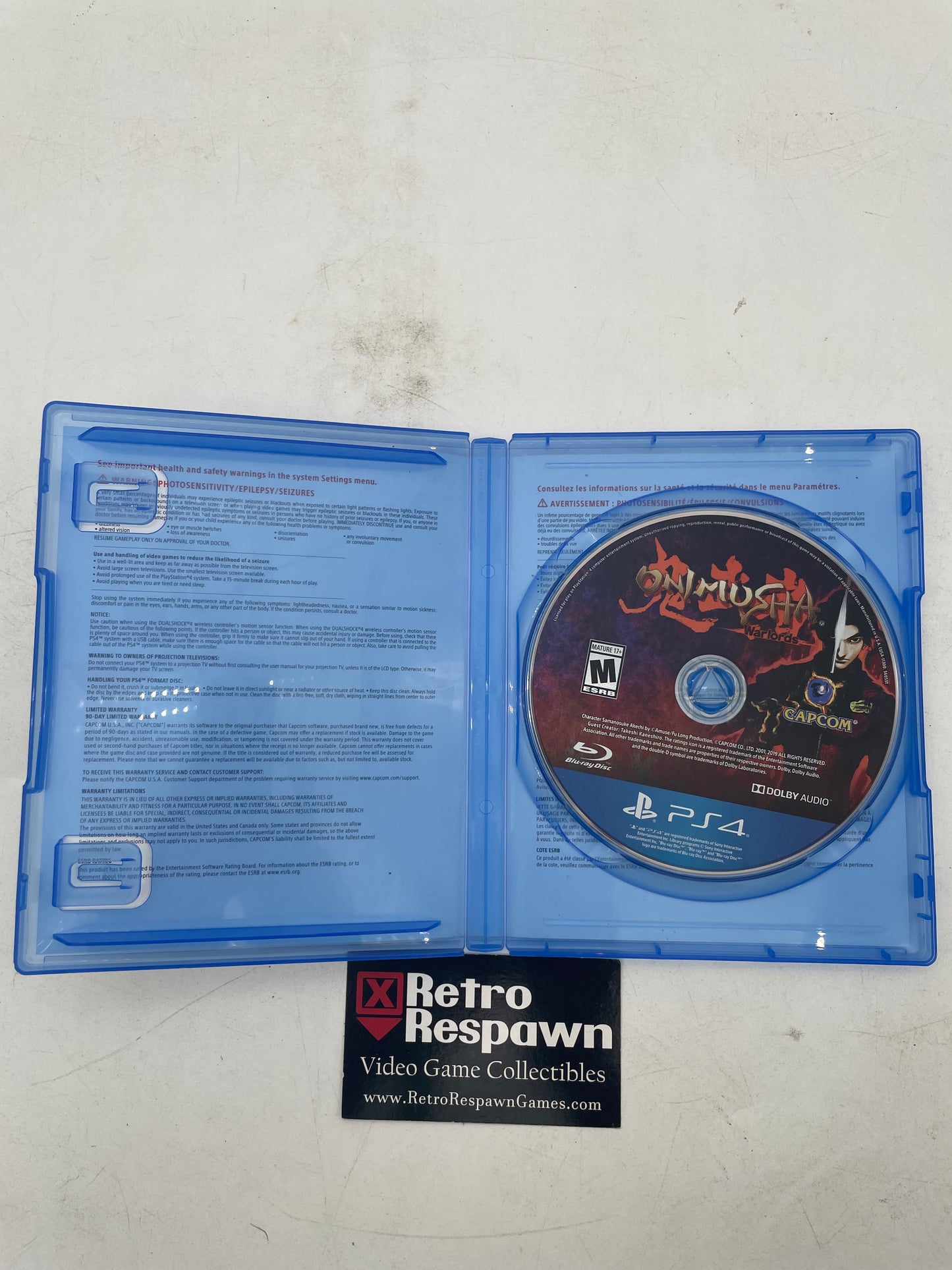 Onimusha Warlords - Playstation 4 (Complete)