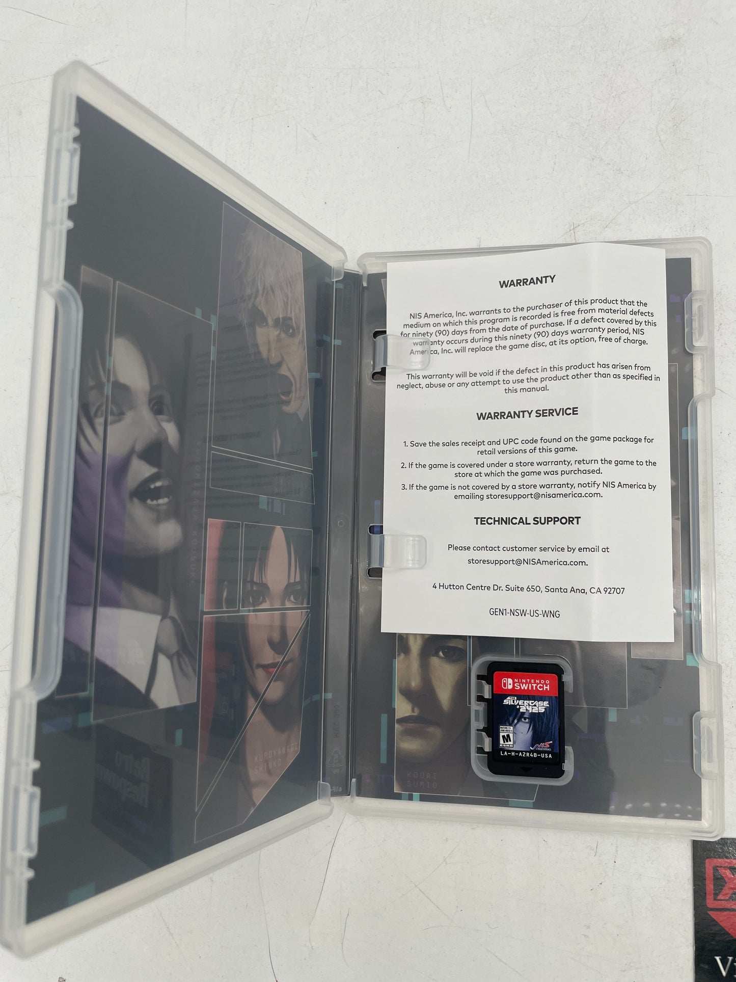 The Silver Case 2425 [Deluxe Edition] - Nintendo Switch (Complete)