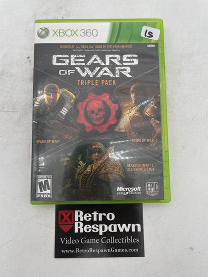 Gears of War Triple Pack - Xbox 360 (Complete)