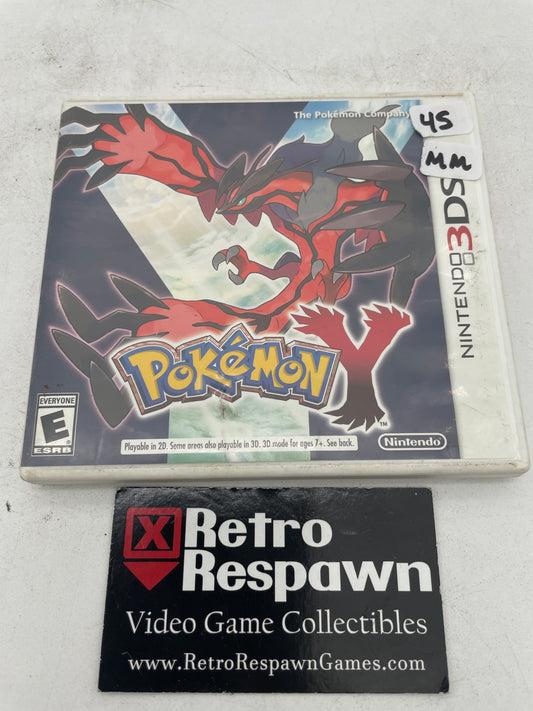 Pokemon Y - Nintendo 3DS (Missing Manual)