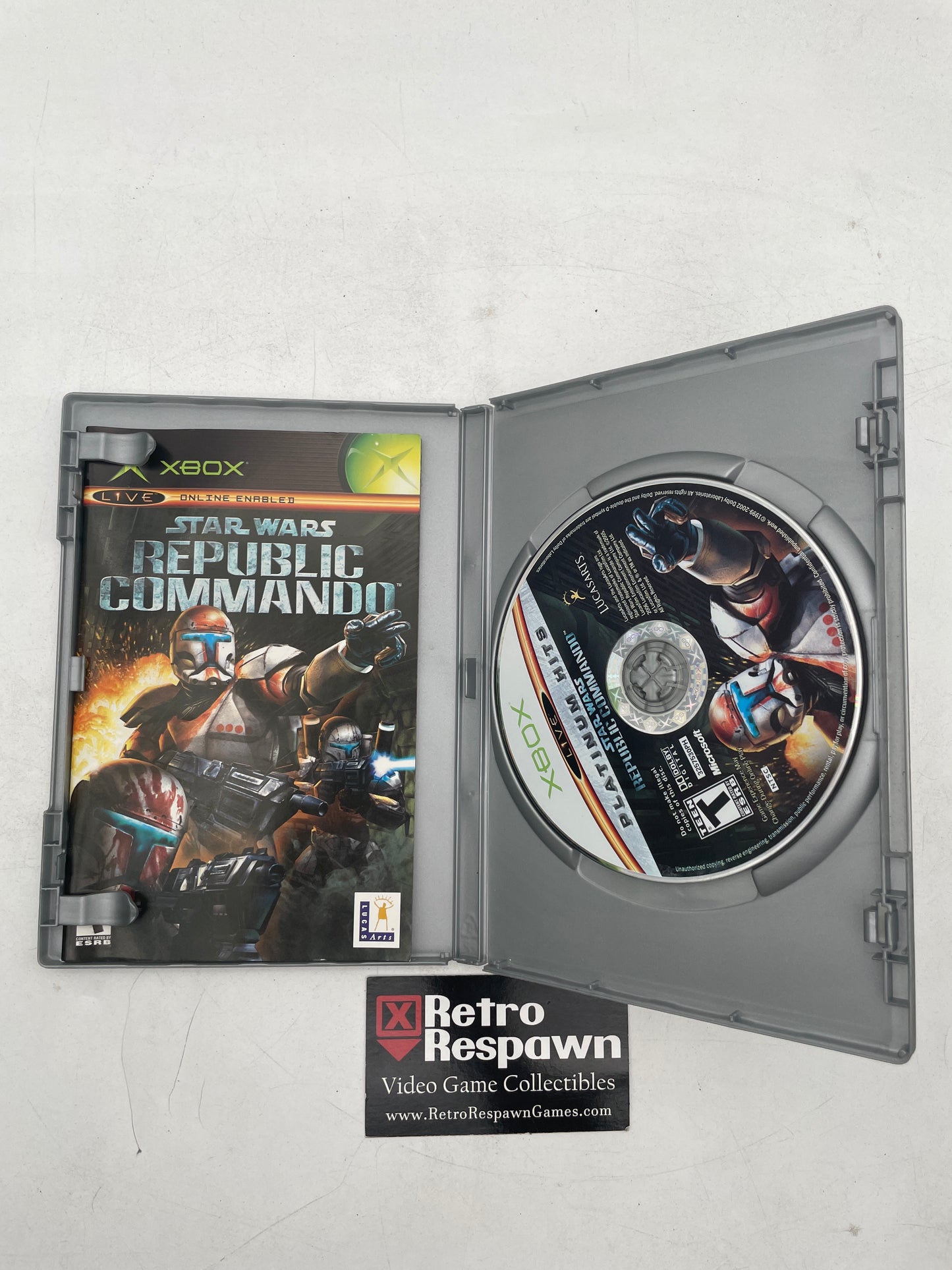 Star Wars Republic Commando [Platinum Hits] - Xbox (Complete)