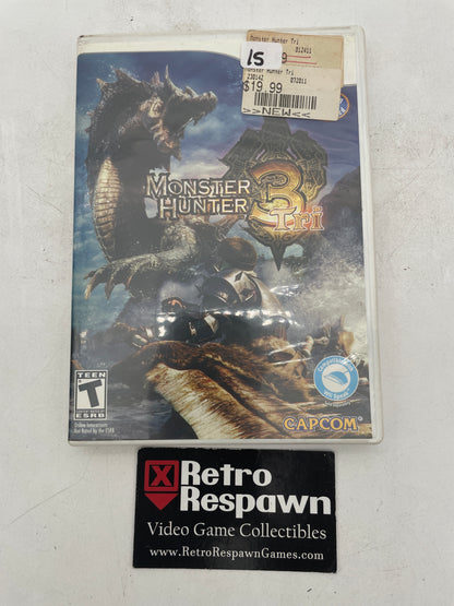 Monster Hunter Tri - Wii (Complete)