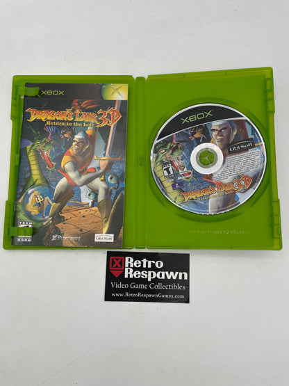 Dragon's Lair 3D - Xbox (Complete)