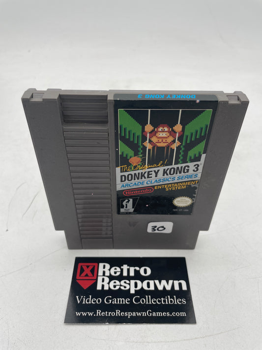 Donkey Kong 3 - NES (Game Only)