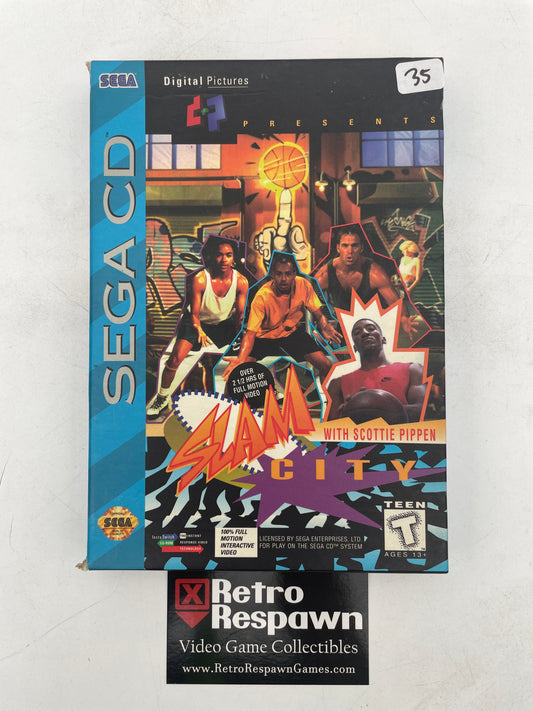 Slam City - Sega CD (Complete)