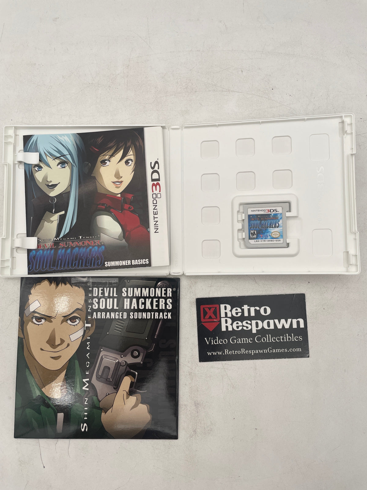 Shin Megami Tensei: Devil Summoner: Soul Hackers - Nintendo 3DS (Complete)