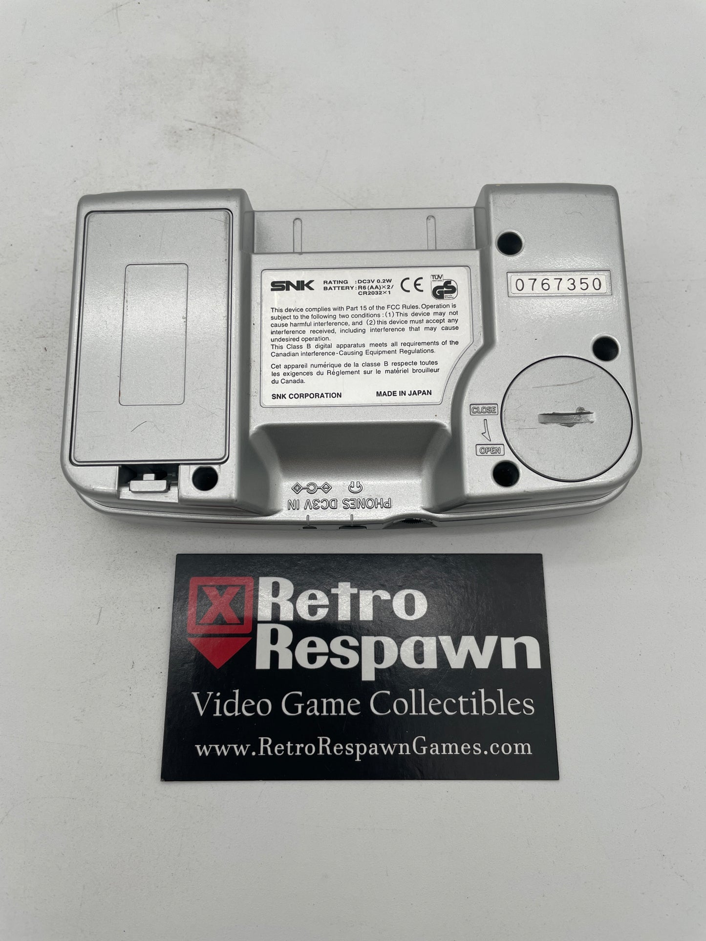 Neo Geo Pocket Color [Solid Silver] - Neo Geo Pocket Color (Console Only)