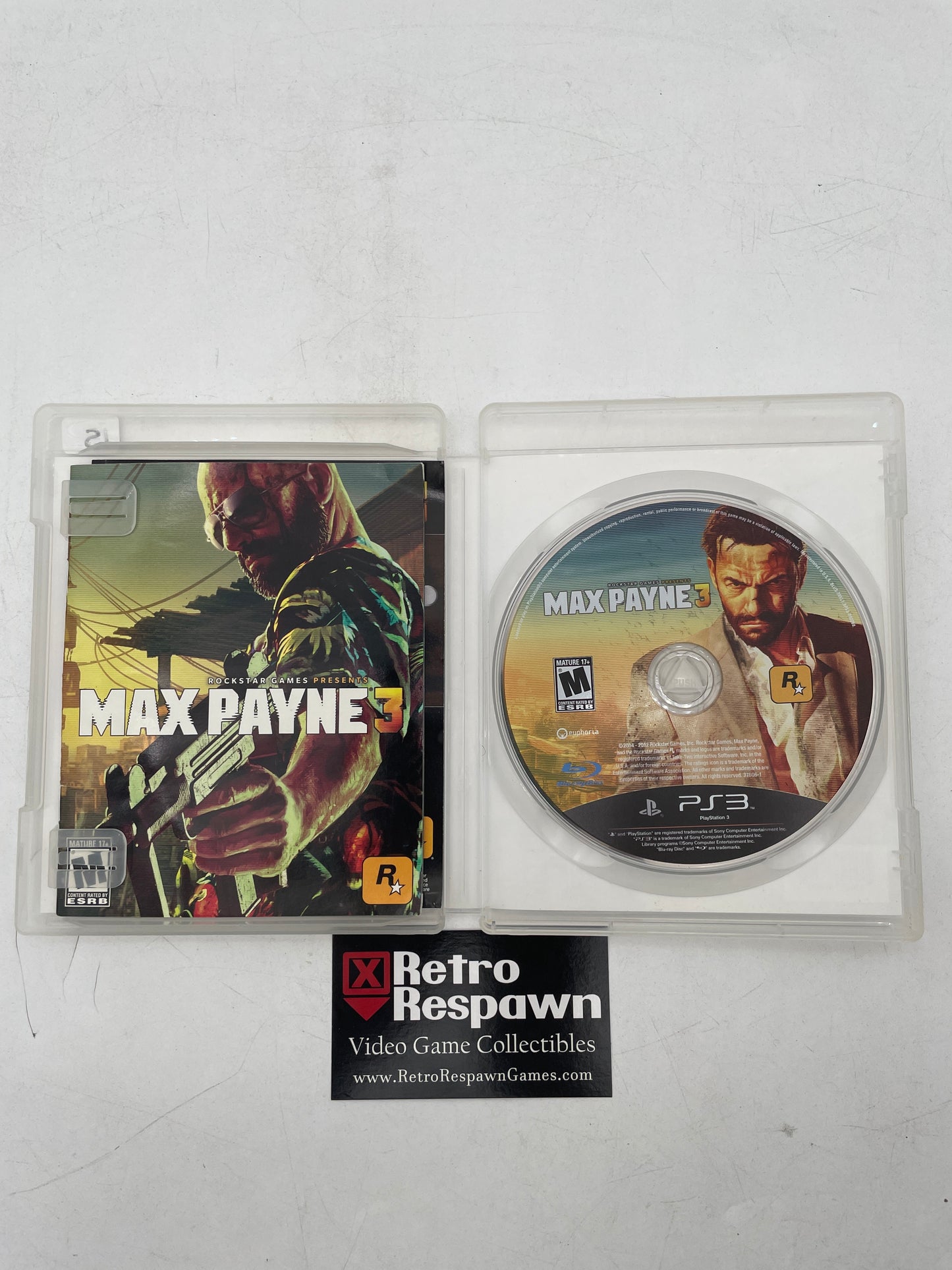 Max Payne 3 - Playstation 3 (Complete)