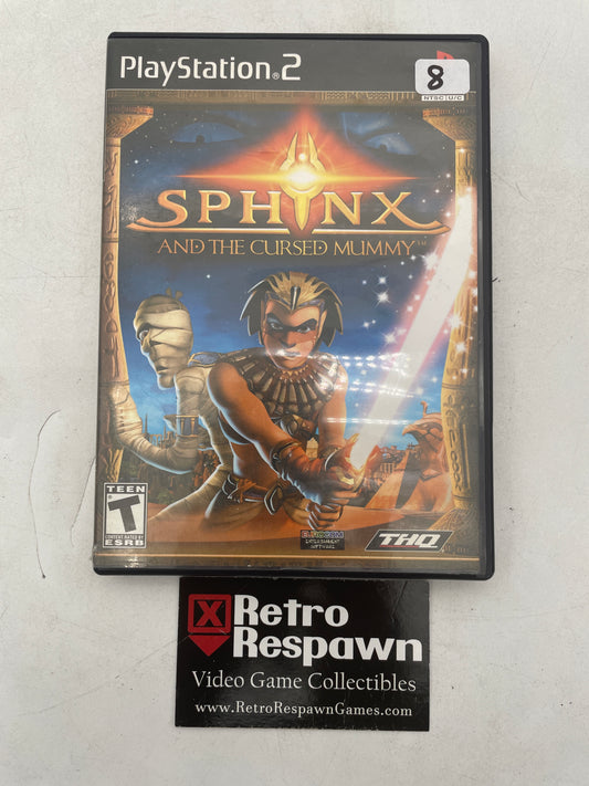Sphinx and the Cursed Mummy - Playstation 2 (Missing Manual)