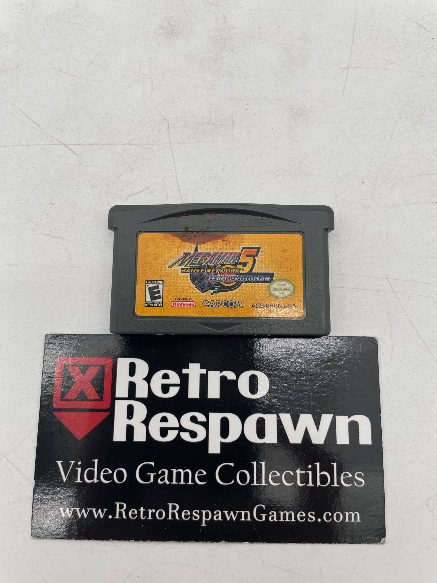 Megaman Battle Network 5: Team Protoman - Nintendo Gameboy Advance (Game Only)