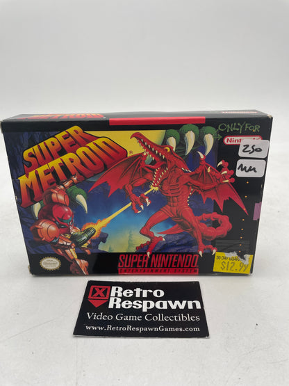 Super Metroid - Super Nintendo (Missing Manual)