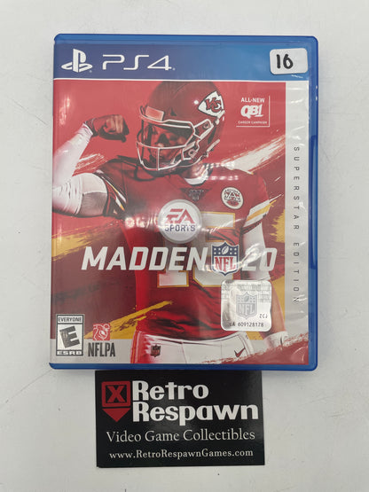 Madden NFL 20 [Superstar Edition] - Playstation 4 (Complete)
