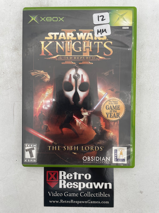 Star Wars Knights of the Old Republic II - Xbox (Missing Manual)