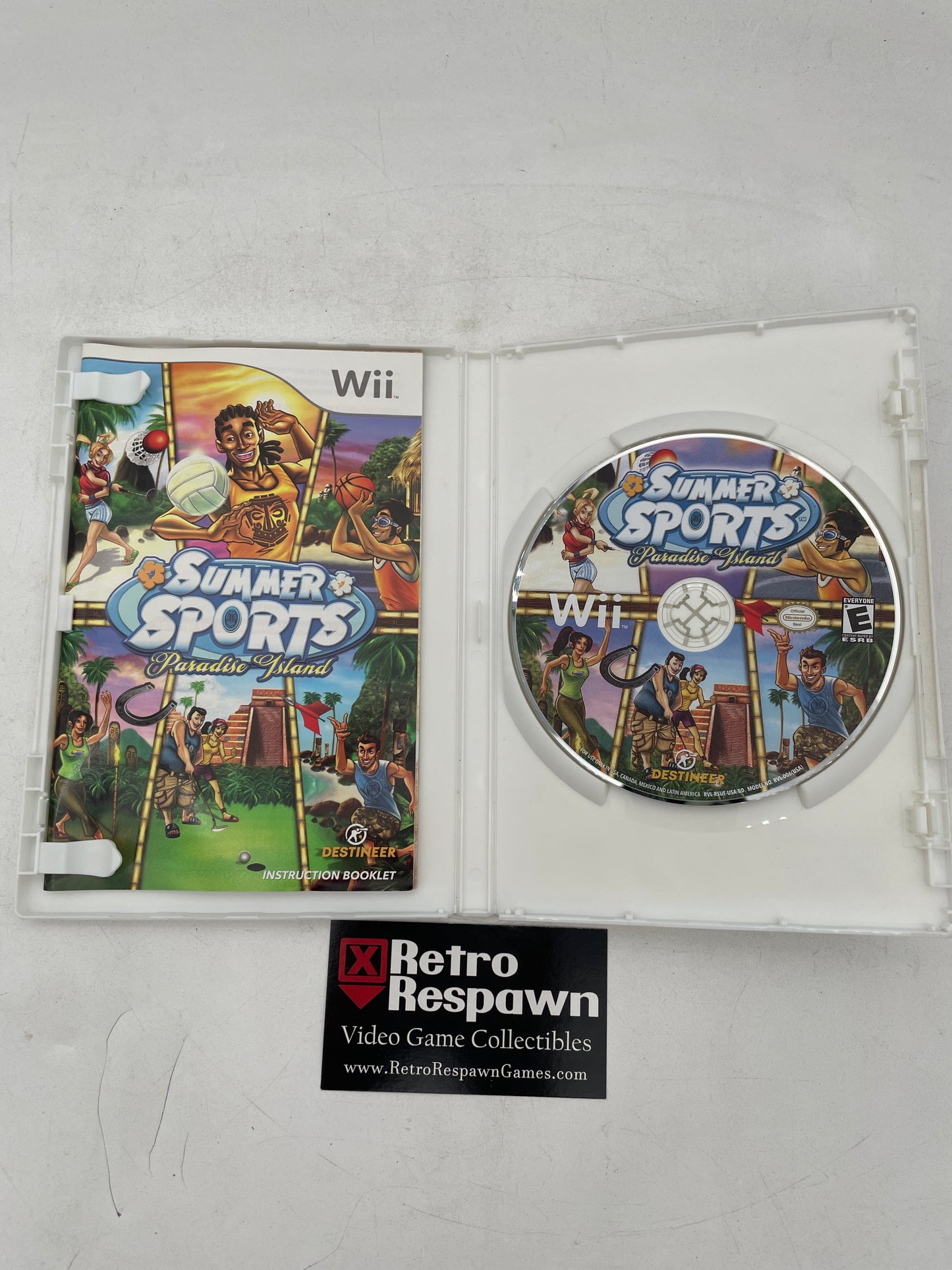 Summer Sports Paradise Island - Wii (Complete)