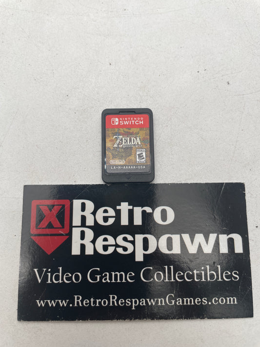 Zelda Breath of the Wild - Nintendo Switch (Game Only)