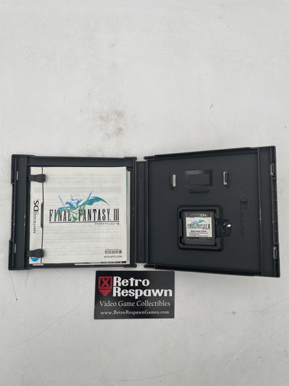 Final Fantasy III - JP Nintendo DS (Complete)
