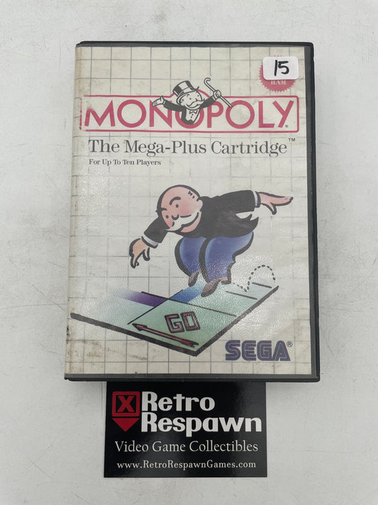 Monopoly - Sega Master System (Complete)