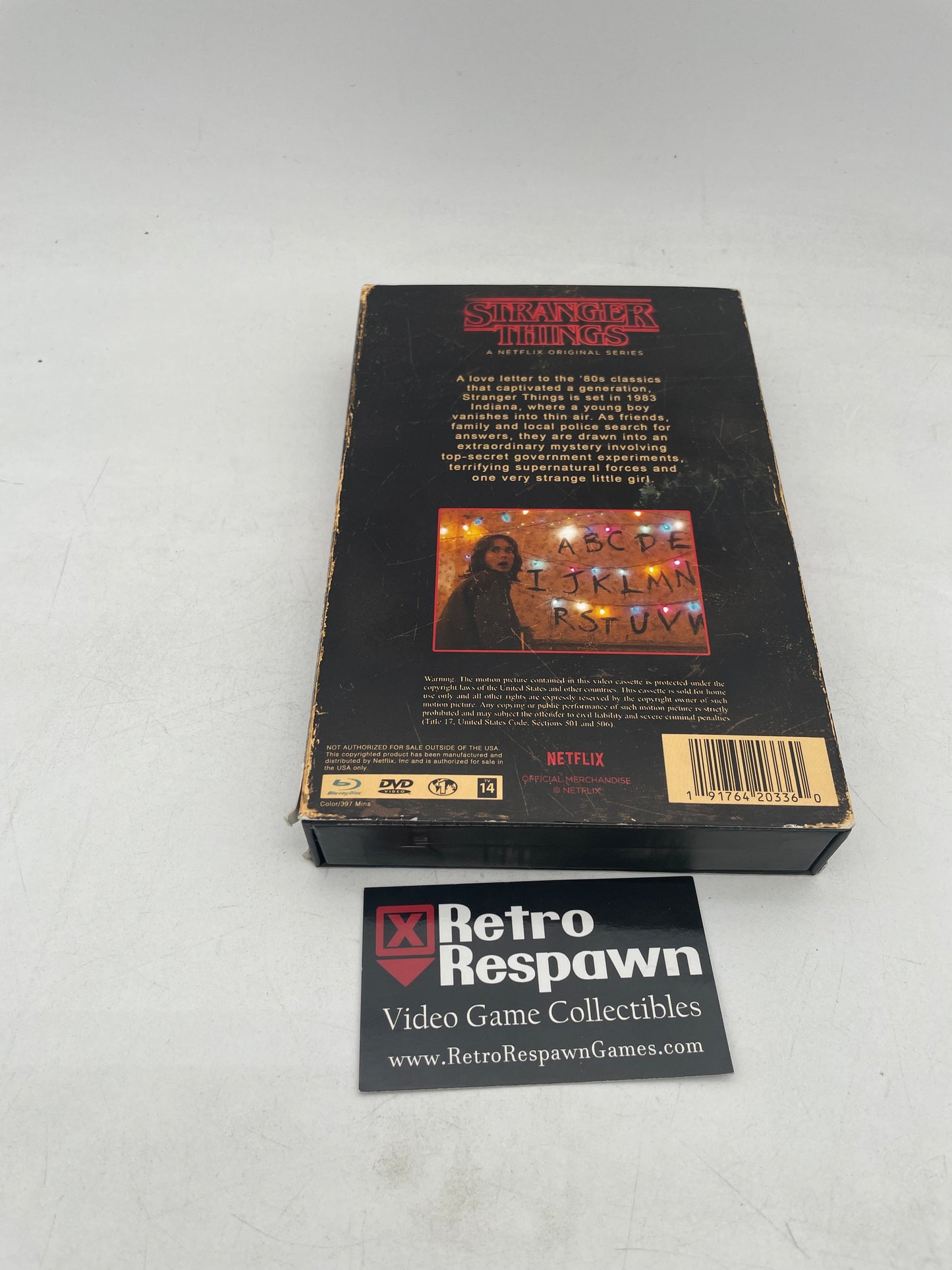 Stranger Things Season 1 VHS Limited Edition [Blu-Ray] - Tv Show/Movie (Complete)