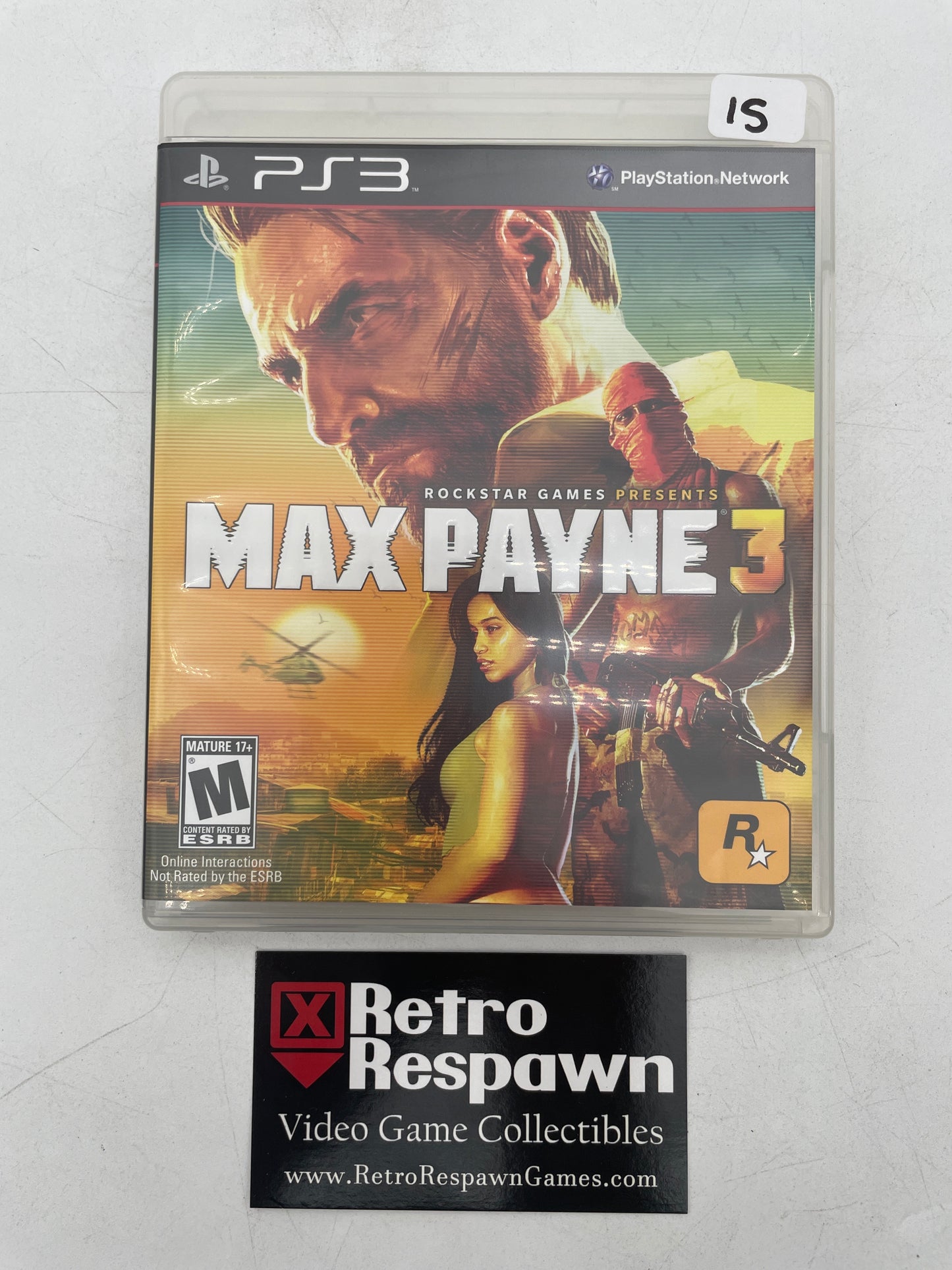 Max Payne 3 - Playstation 3 (Complete)