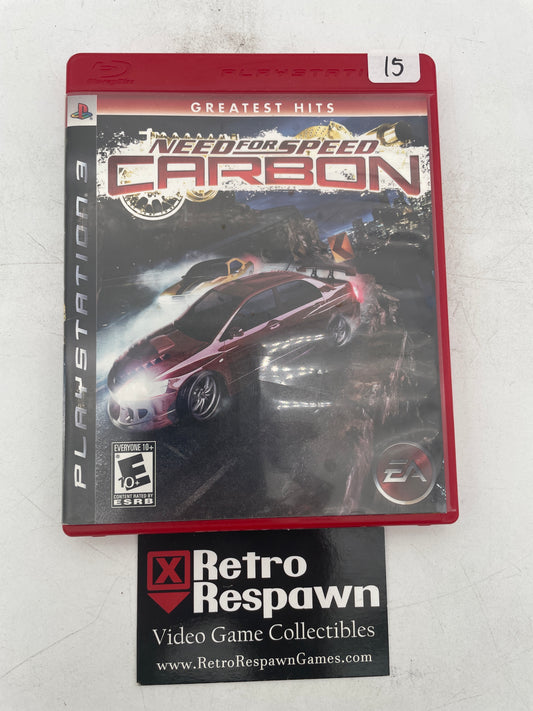 Need for Speed Carbon [Greatest Hits] - Playstation 3 (Complete)