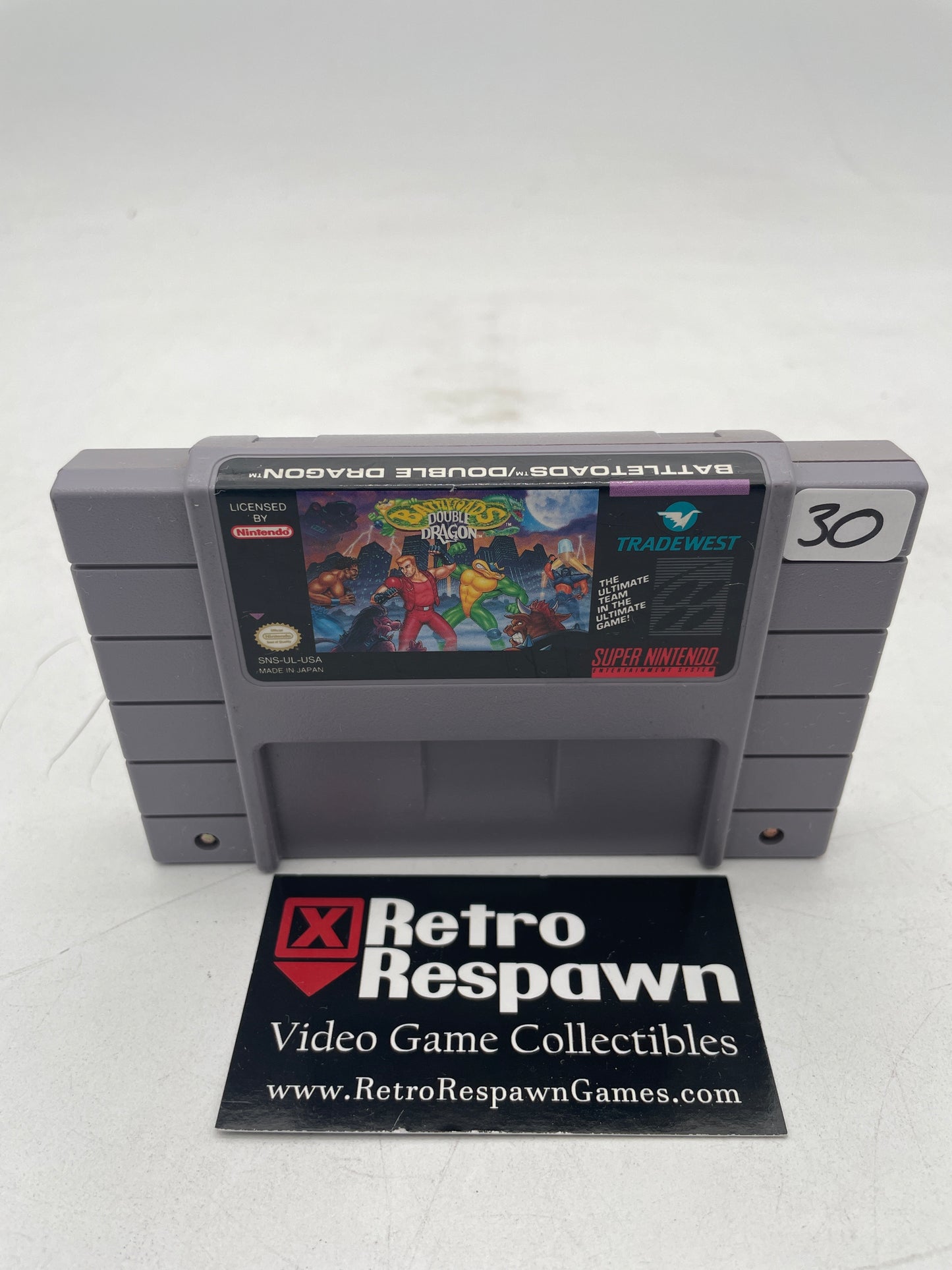 Battletoads and Double Dragon The Ultimate Team - Super Nintendo (Game Only)
