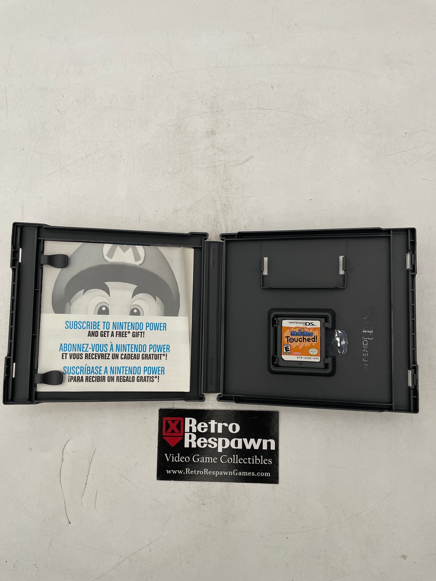 Wario Ware Touched - Nintendo DS (Missing Manual)