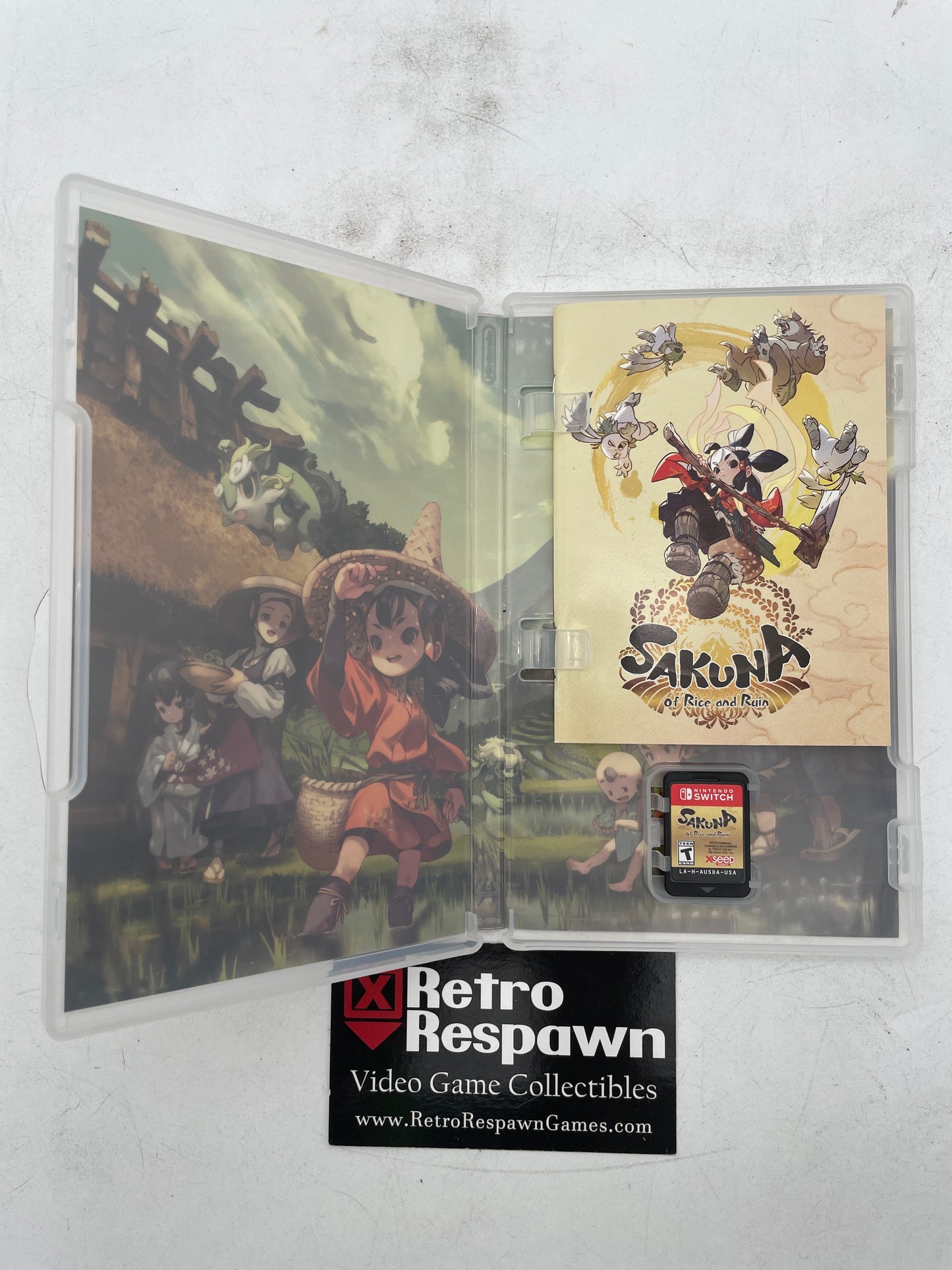 Sakuna: Of Rice and Ruin - Nintendo Switch (Complete)