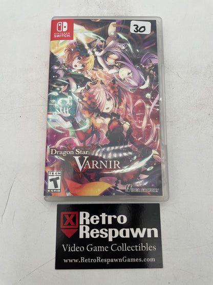 Dragon Star Varnir - Nintendo Switch (Complete)