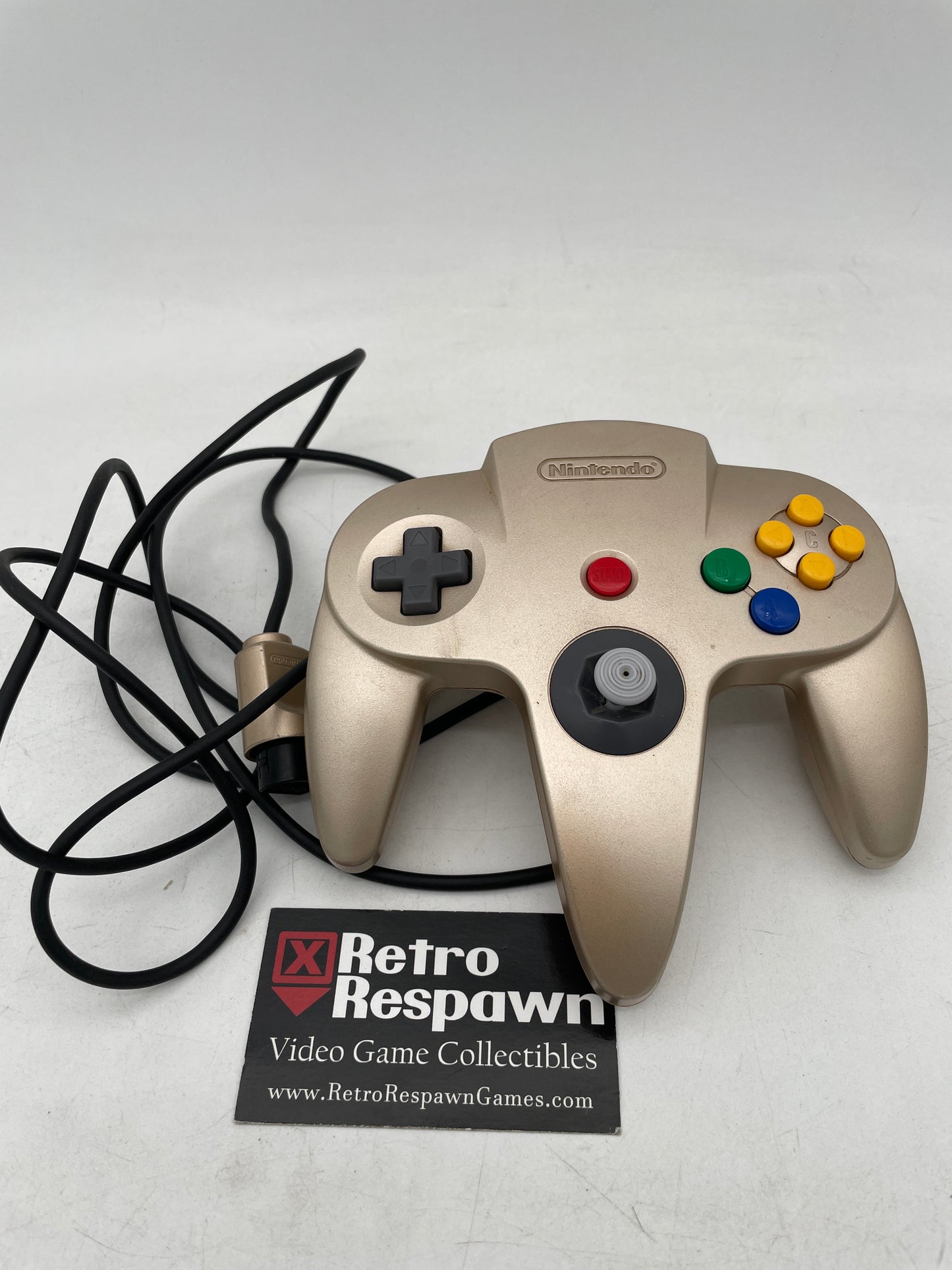 Golden N64 Controller - Nintendo 64 (Controller Only)