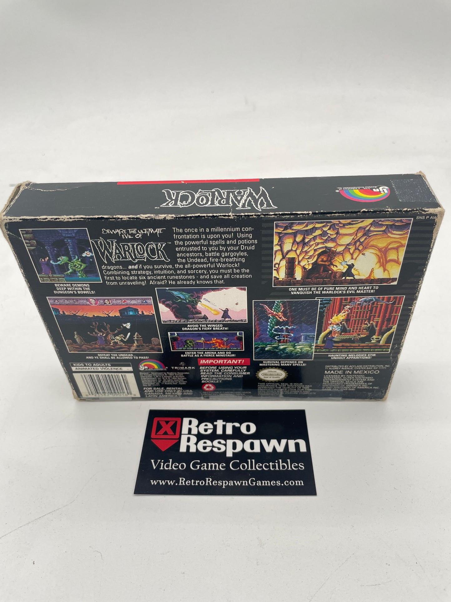 Warlock - Super Nintendo (Complete)
