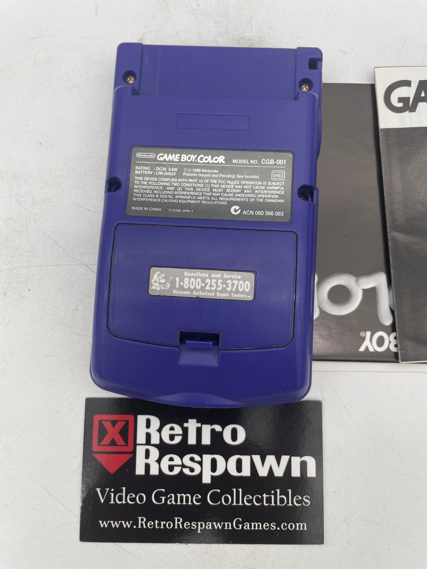 Grape Gameboy Color -Gameboy Color (Complete)