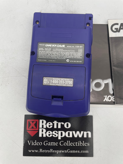 Grape Gameboy Color -Gameboy Color (Complete)