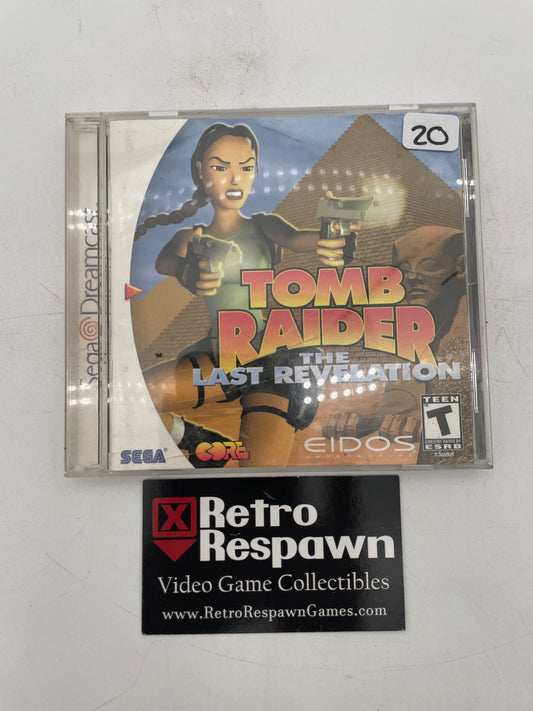 Tomb Raider Last Revelation - Sega Dreamcast (Cpmplete)
