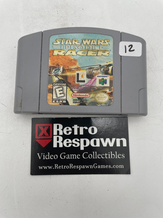 Star Wars Episode I Racer - Nintendo 64 (Game Only)
