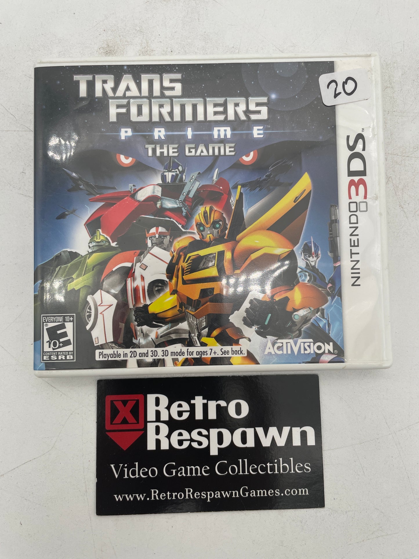 Transformers: Prime - Nintendo 3DS (Complete)