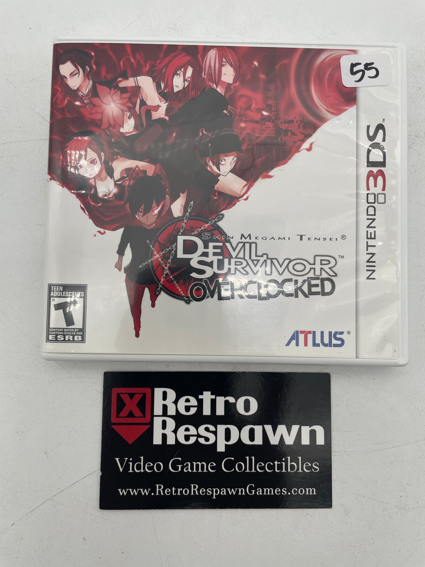 Shin Megami Tensei: Devil Survivor Overclocked - Nintendo 3DS (Complete)