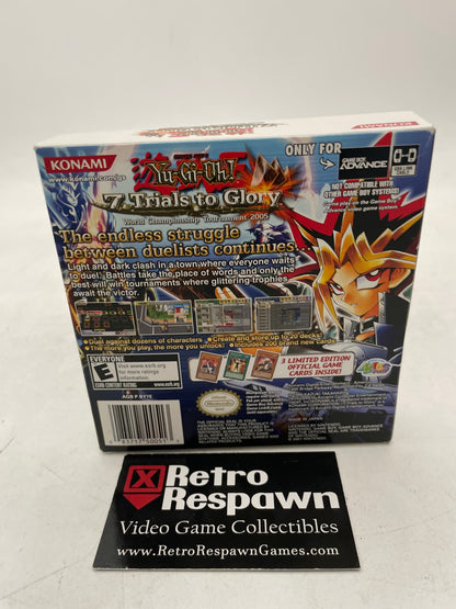 Yu-Gi-Oh 7 Trials to Glory - GameBoy Advance (Complete W/Cards)