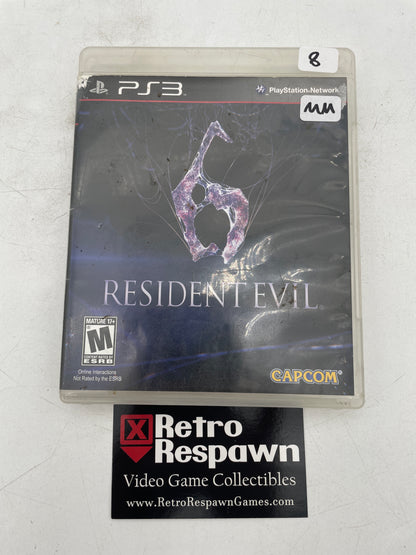 Resident Evil 6 - Playstation 3 (Missing Manual)