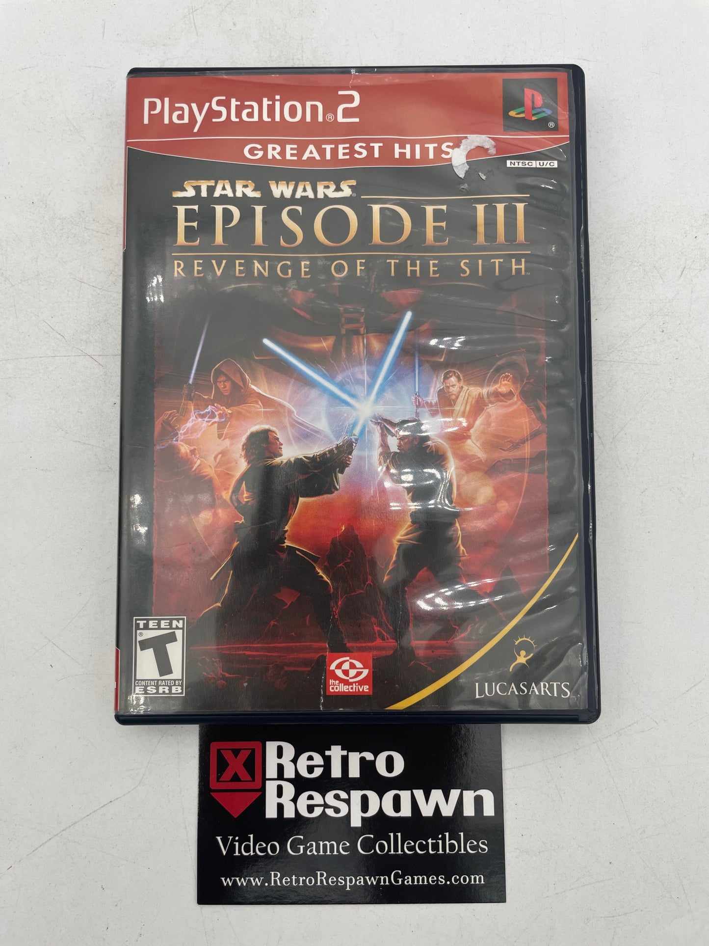 Star Wars Episode III Revenge of the Sith  [Greatest Hits] - Playstation 2 (Missing Manual)