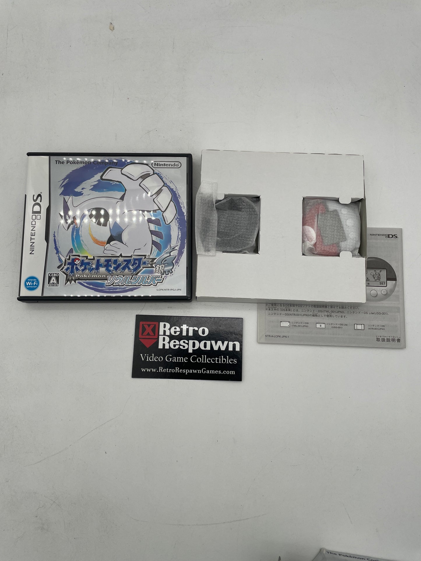 Pokemon SoulSilver Version [Pokewalker] - JP Nintendo DS (Complete)