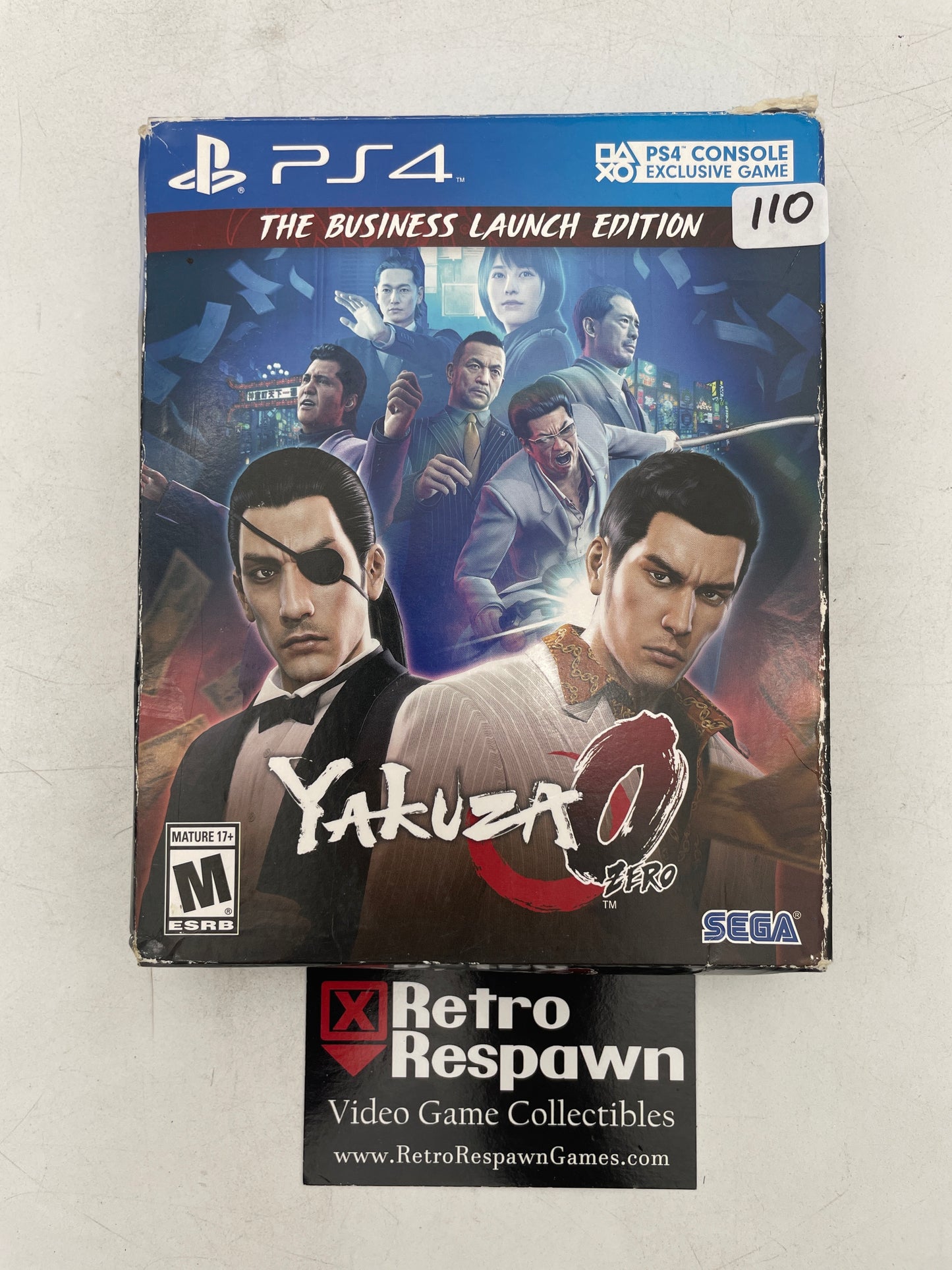Yakuza 0 [The Business Launch Edition] - Playstation 4 (Complete)
