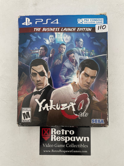 Yakuza 0 [The Business Launch Edition] - Playstation 4 (Complete)