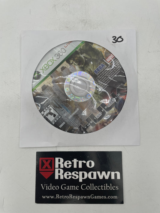 The Incredible Hulk - Xbox 360 (Game Only)