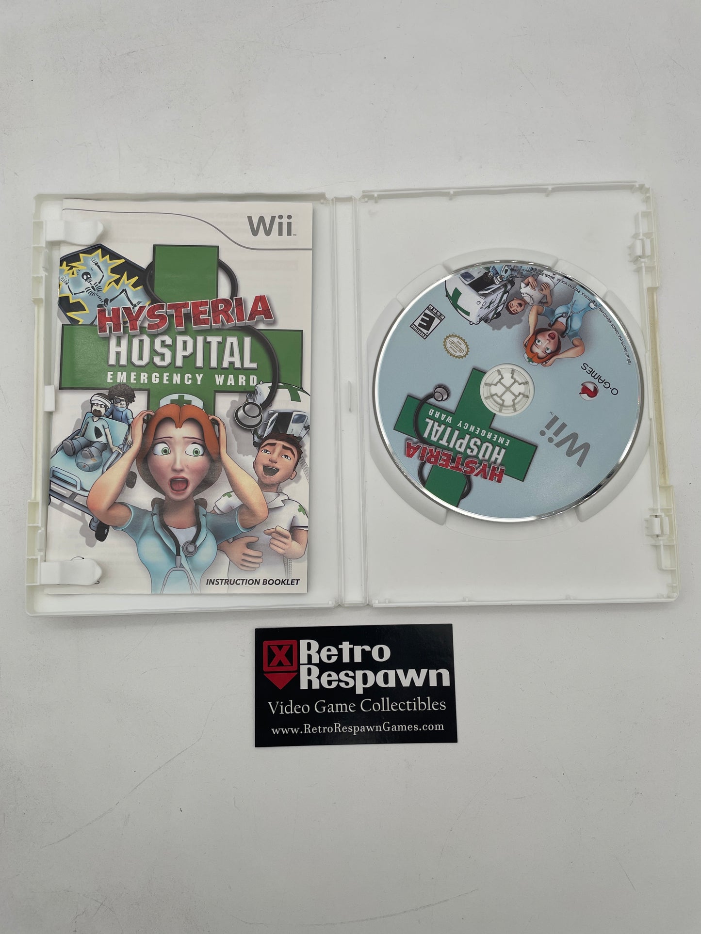 Hysteria Hospital: Emergency Ward - Wii (Complete)