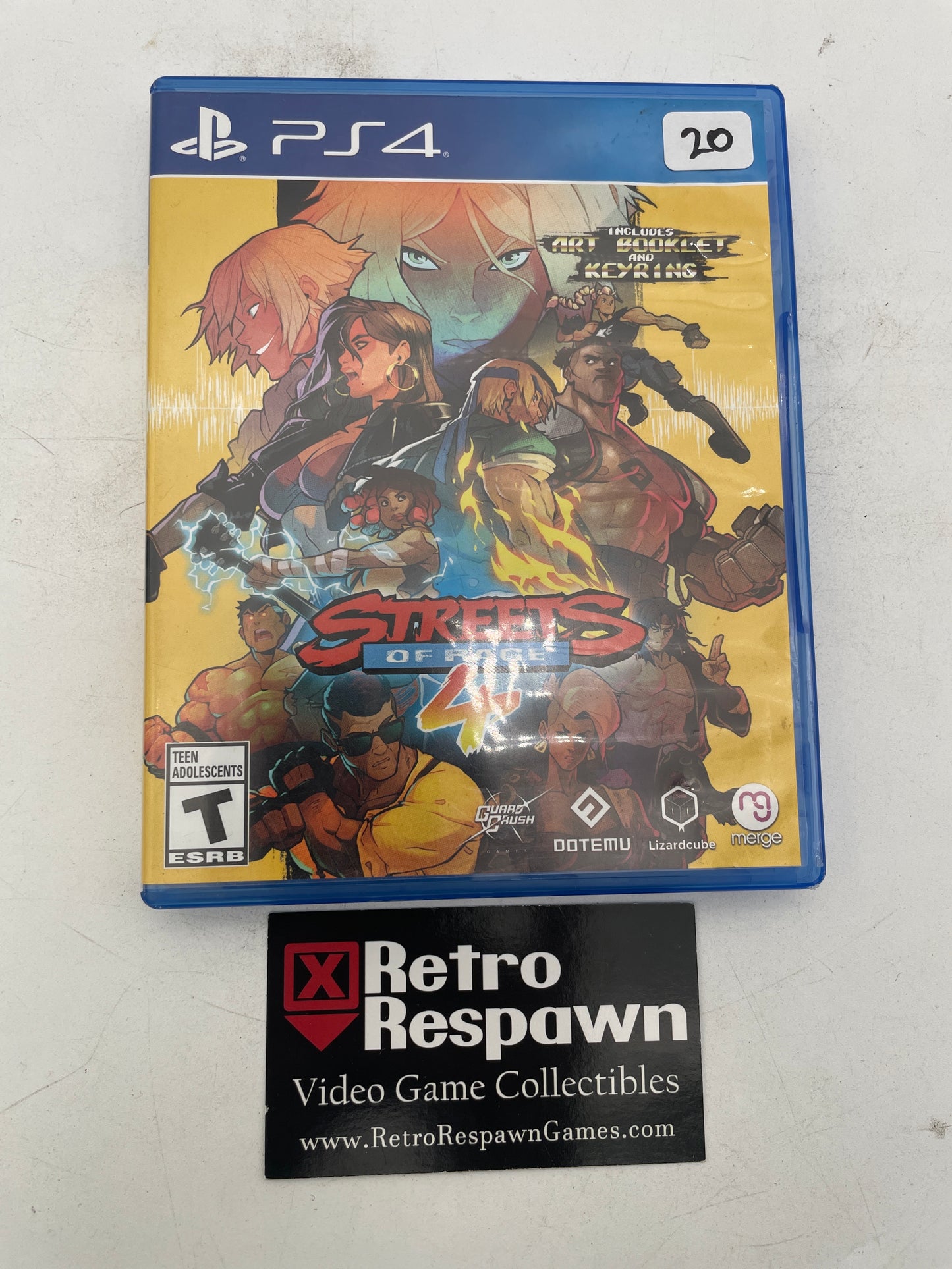 Streets of Rage 4 - Playstation 4 (Complete)