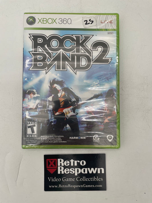 Rock Band 2 (game only) - Xbox 360 (Sealed)