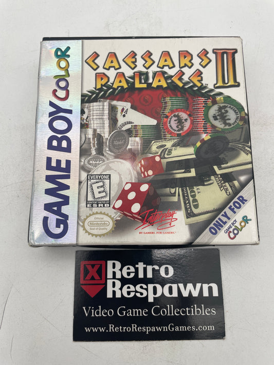 Caesar's Palace 2 - GameBoy Color (Complete)